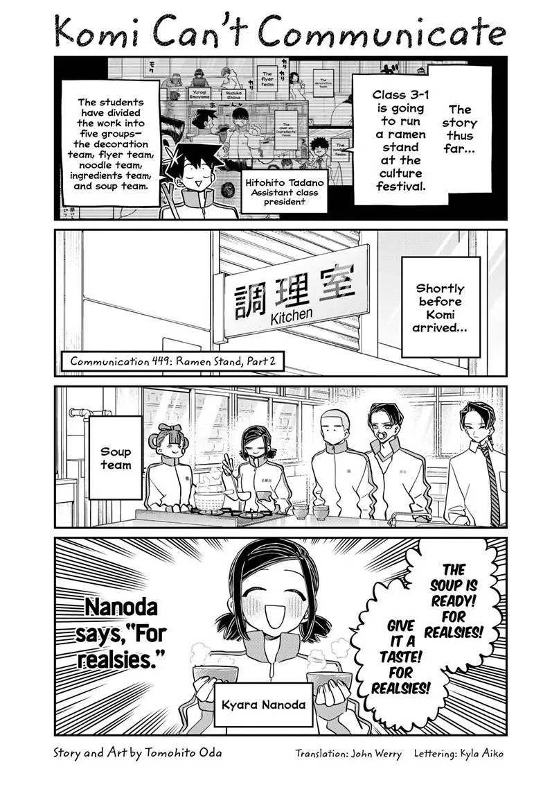 Read Komi Can't Communicate EN Manga Online