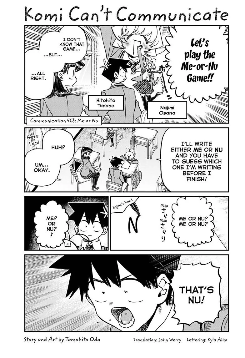 Read Komi Can't Communicate EN Manga Online