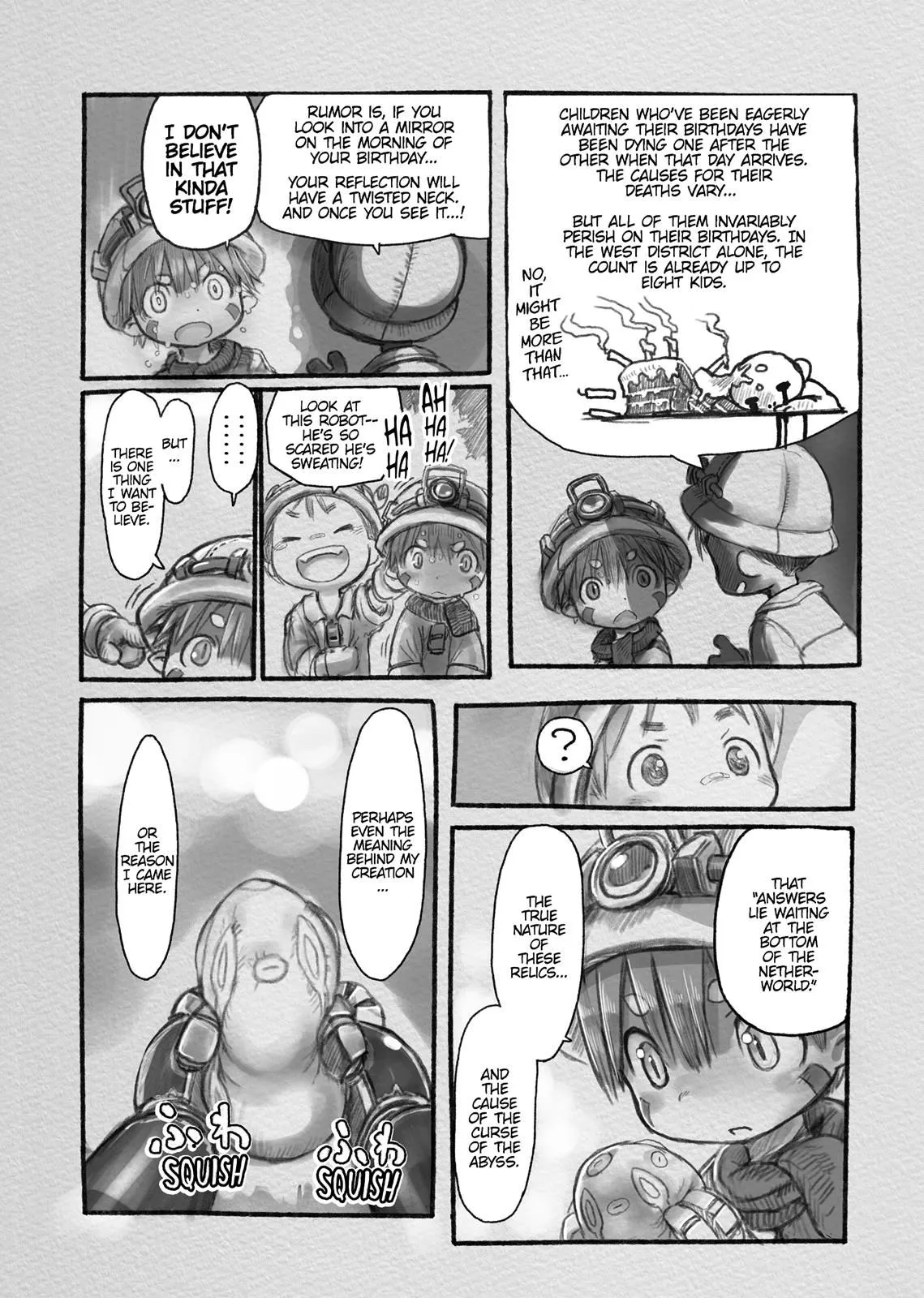 Read Made in Abyss EN Manga Online
