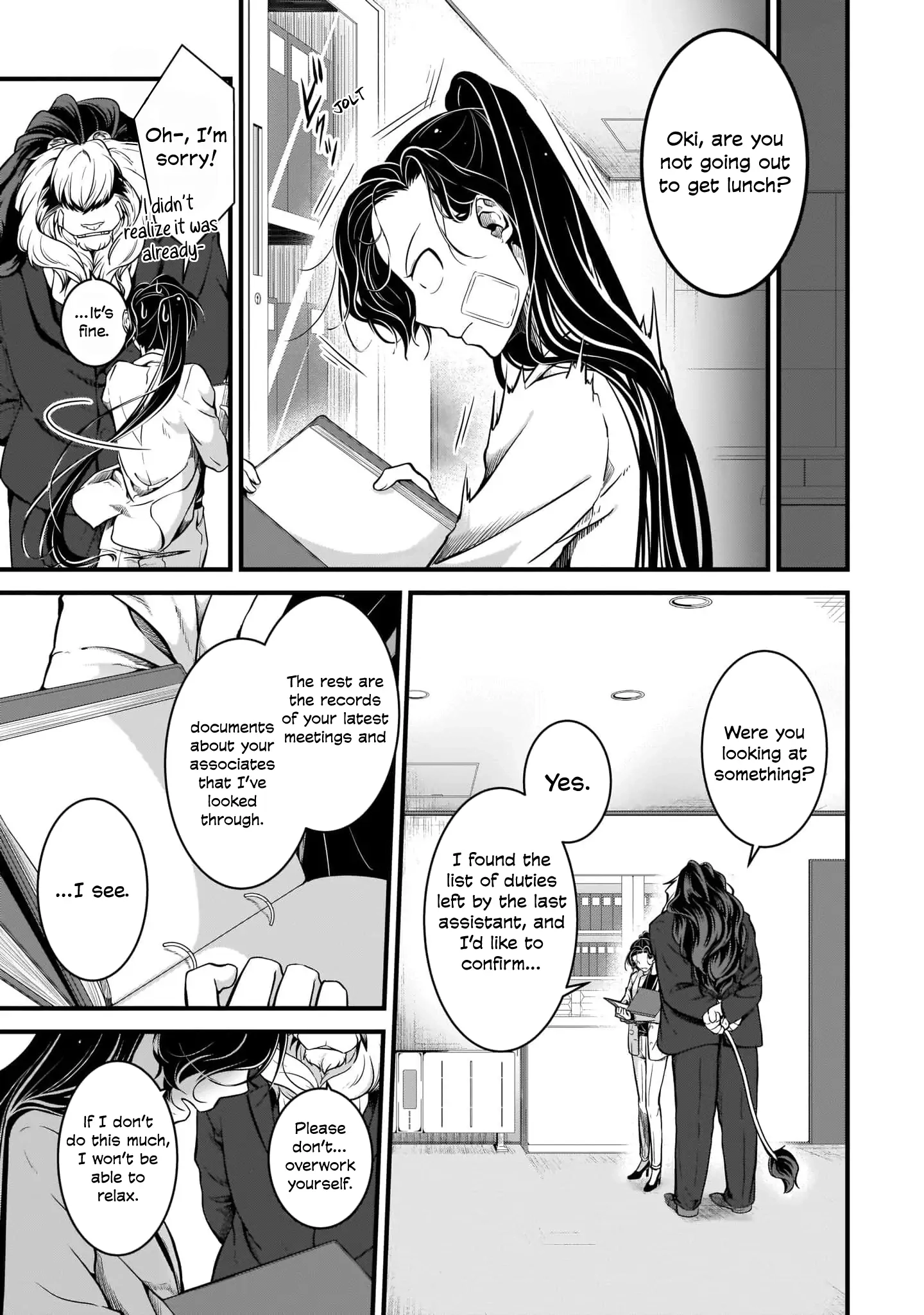 Read Me and My Beast Boss EN Manga Online