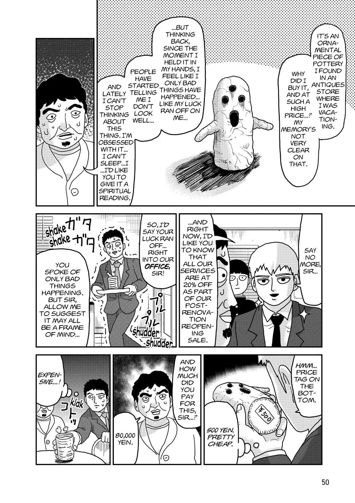 Read Mob Psycho 100 EN Manga Online