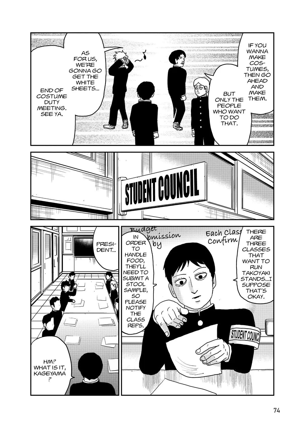 Read Mob Psycho 100 EN Manga Online