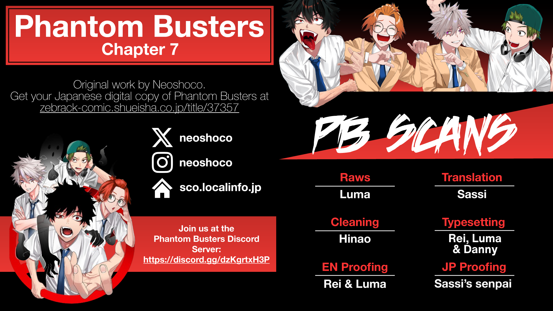 Read Phantom Busters EN Manga Online