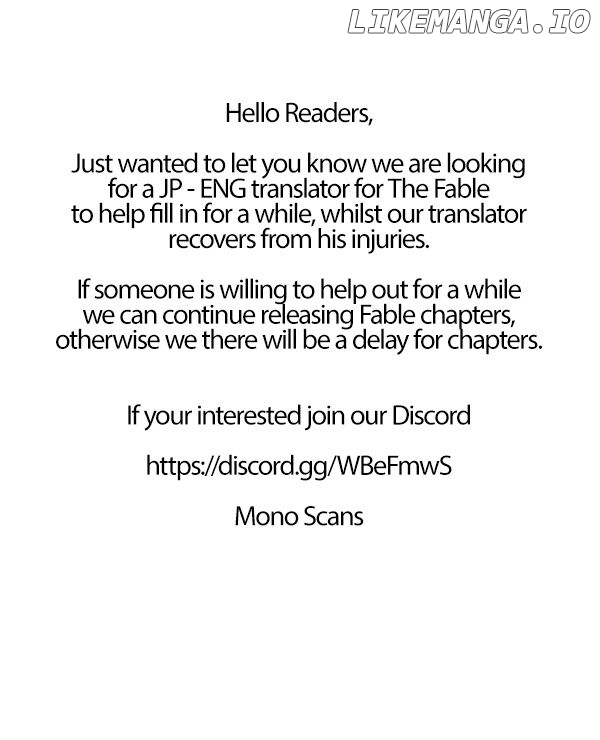 Read The Fable EN Manga Online