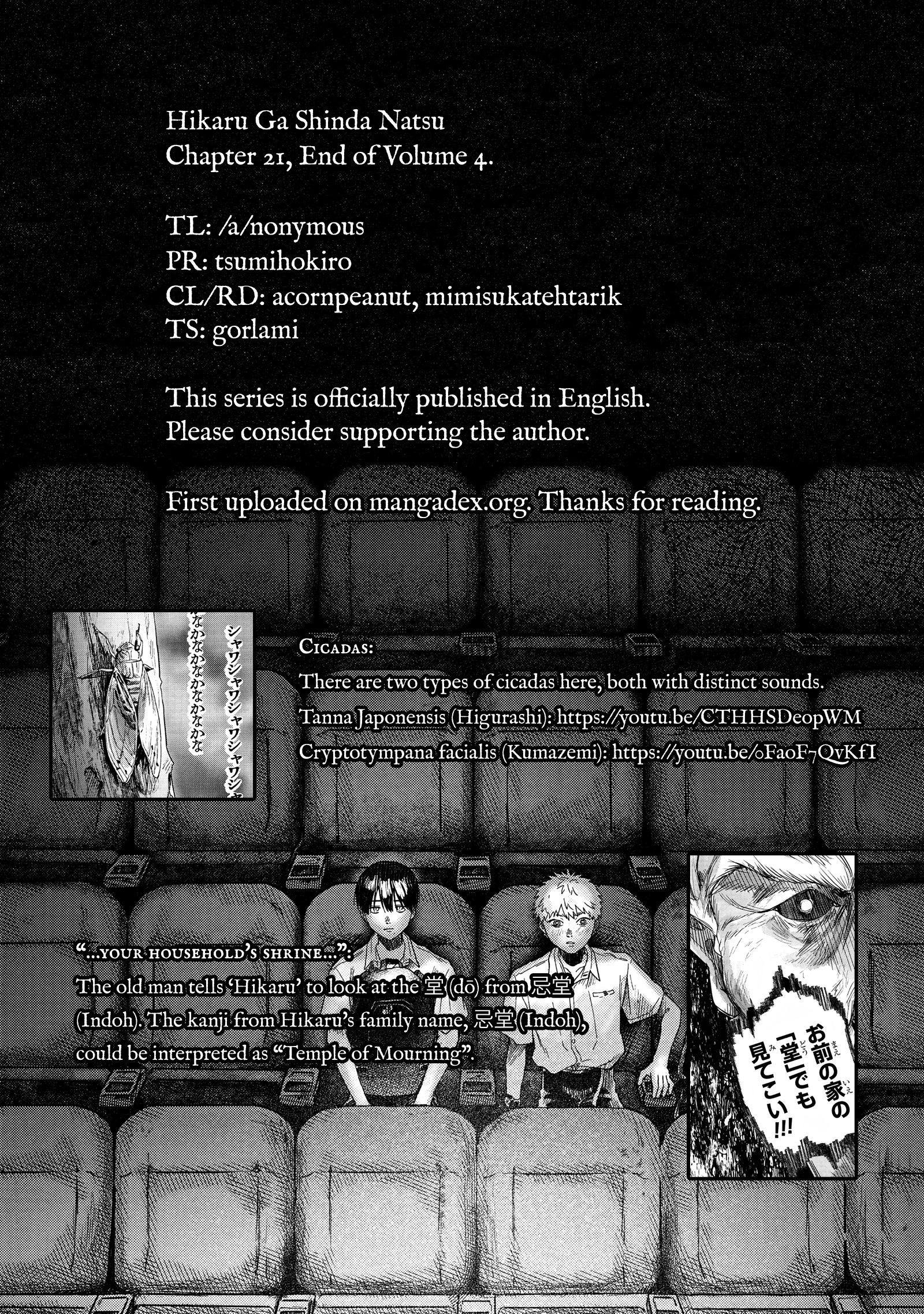 Read The Summer Hikaru Died EN Manga Online