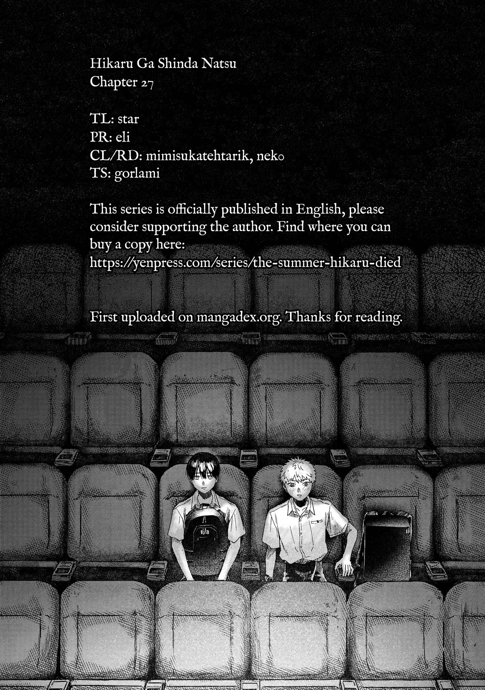 Read The Summer Hikaru Died EN Manga Online
