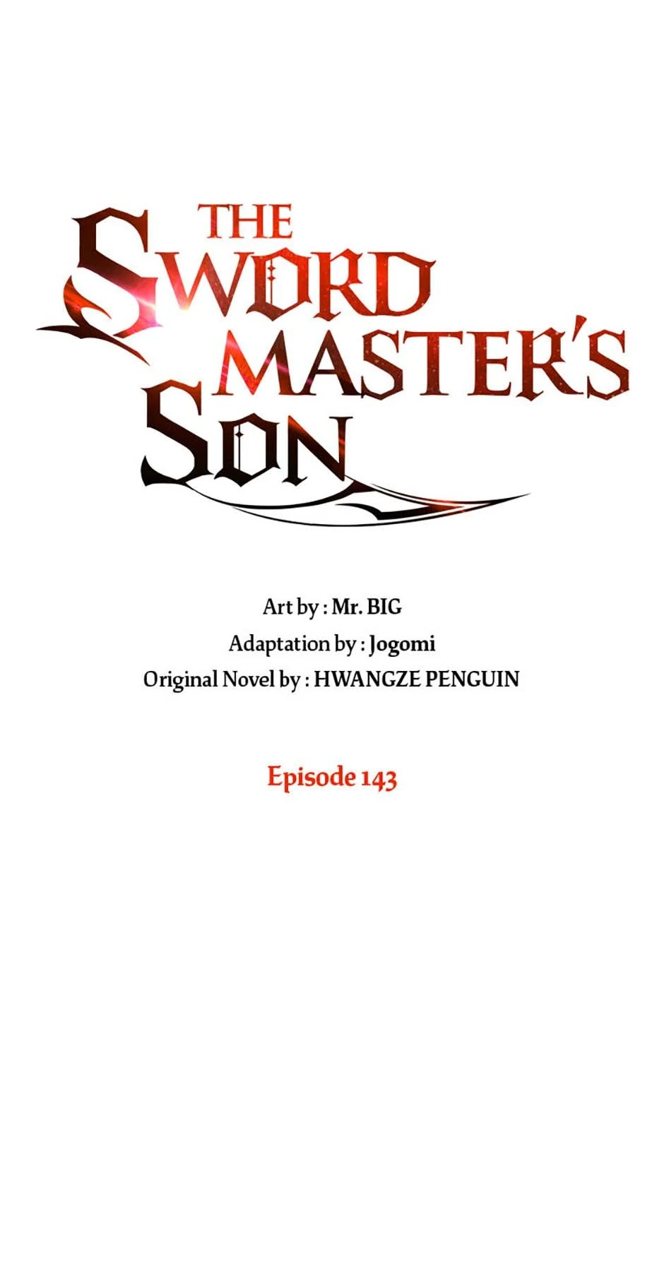 Read The Swordmaster's Son EN Manga Online