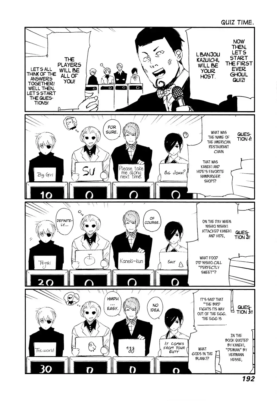 Read Tokyo Ghoul EN Manga Online