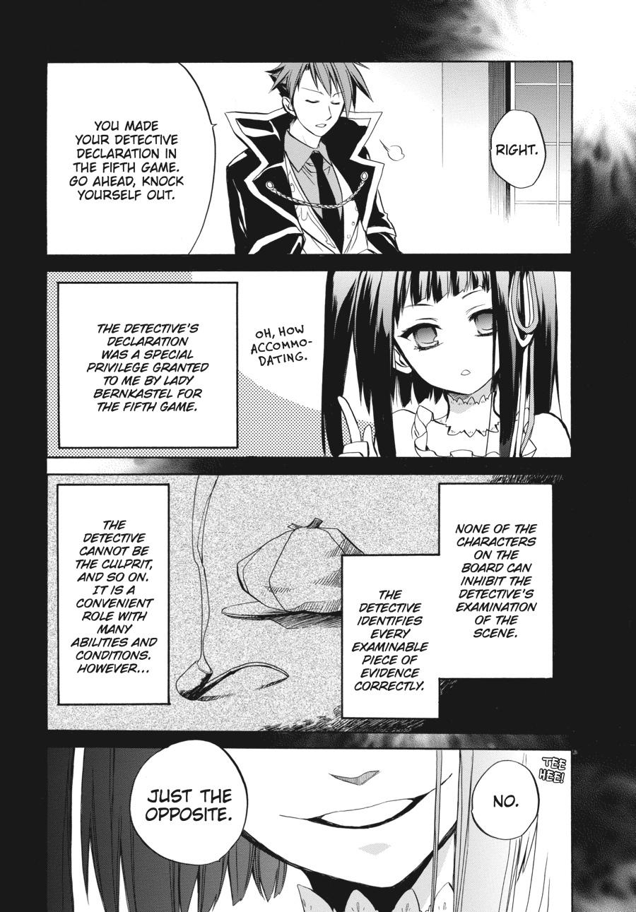 Read Umineko WHEN THEY CRY Episode 6_ Dawn of the Golden Witch EN Manga Online