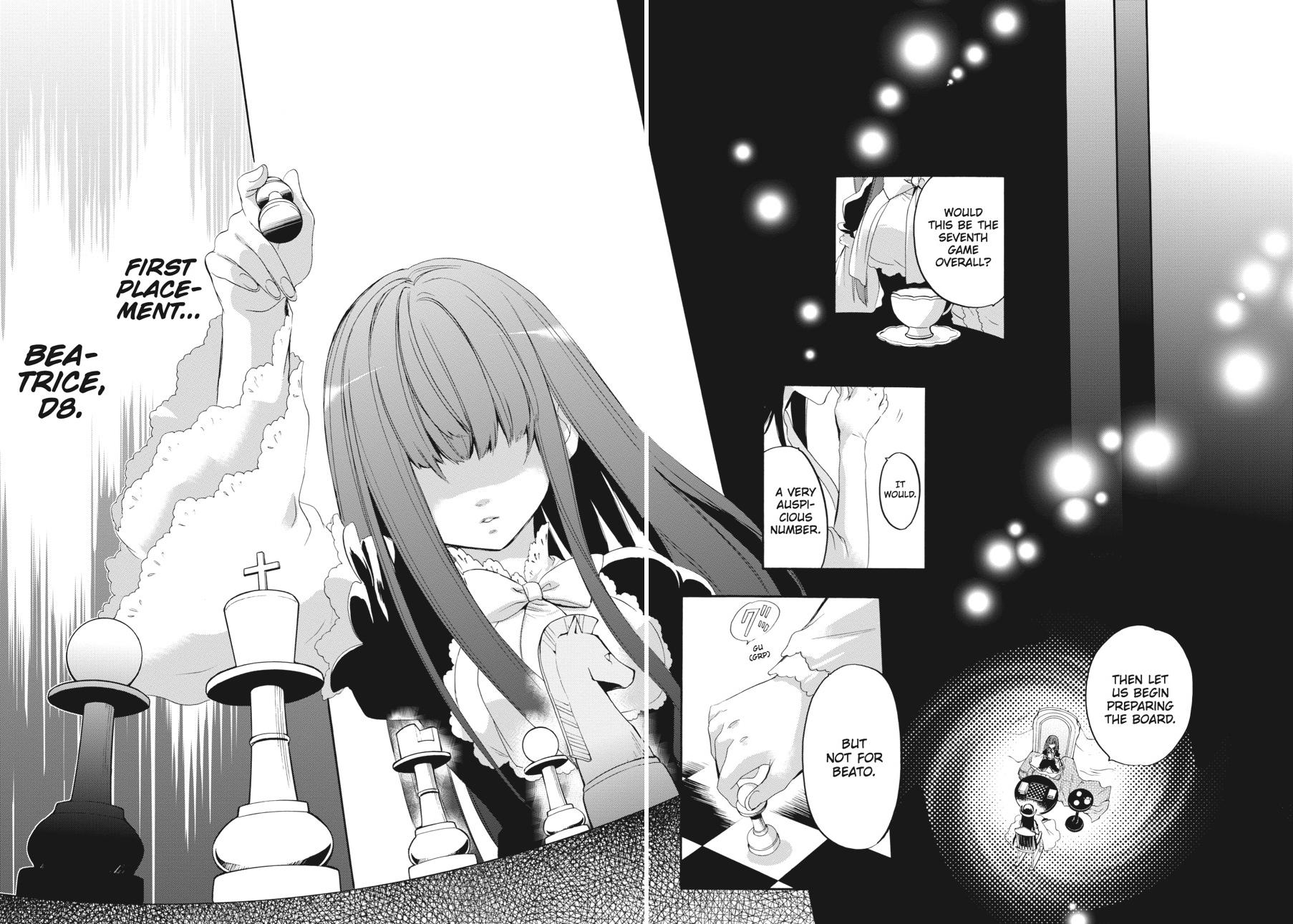 Read Umineko WHEN THEY CRY Episode 6_ Dawn of the Golden Witch EN Manga Online