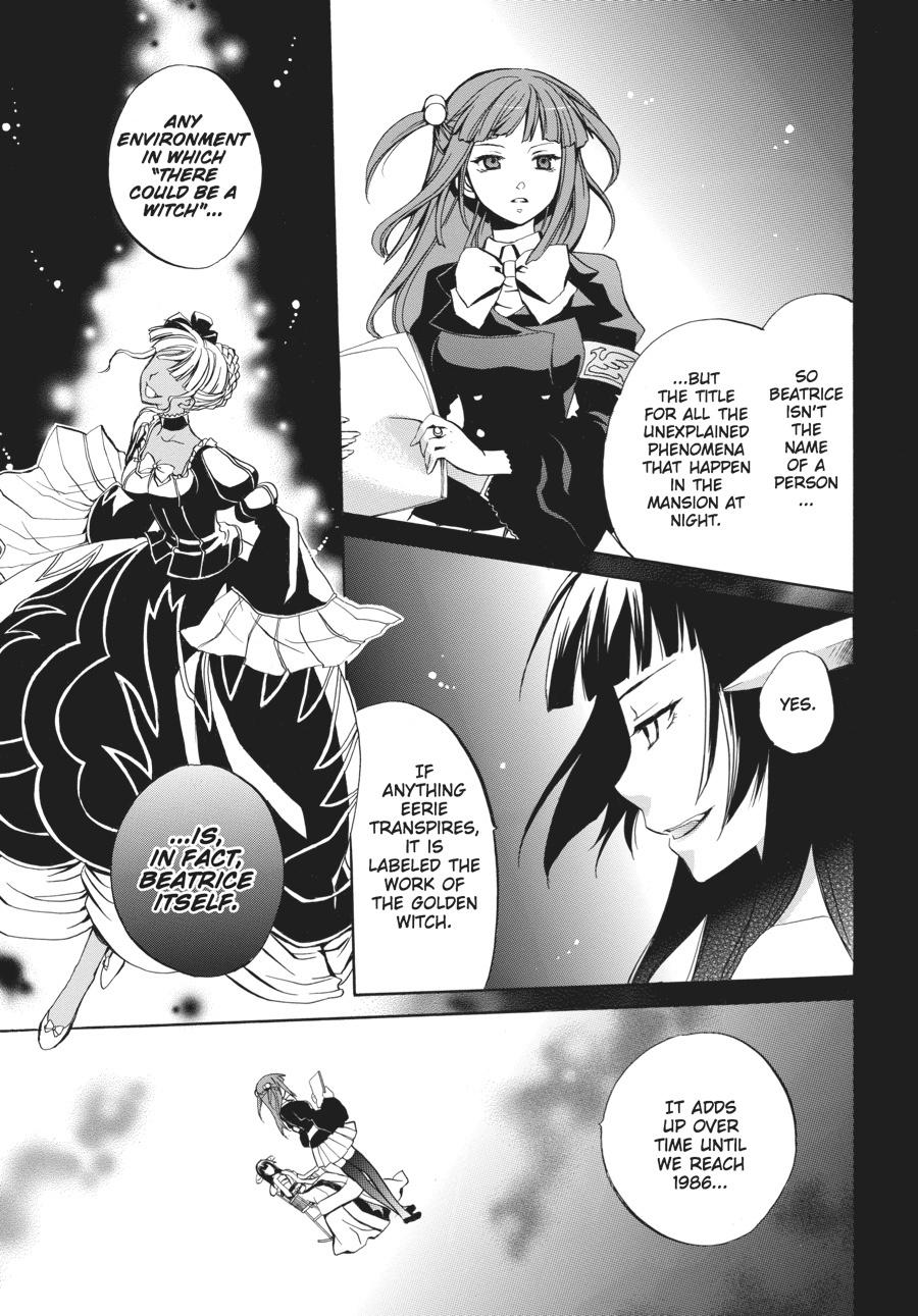 Read Umineko WHEN THEY CRY Episode 6_ Dawn of the Golden Witch EN Manga Online