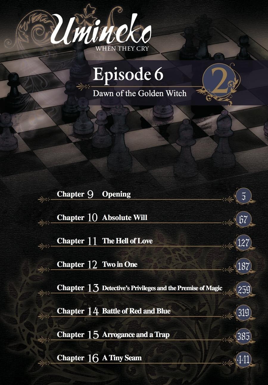 Read Umineko WHEN THEY CRY Episode 6_ Dawn of the Golden Witch EN Manga Online