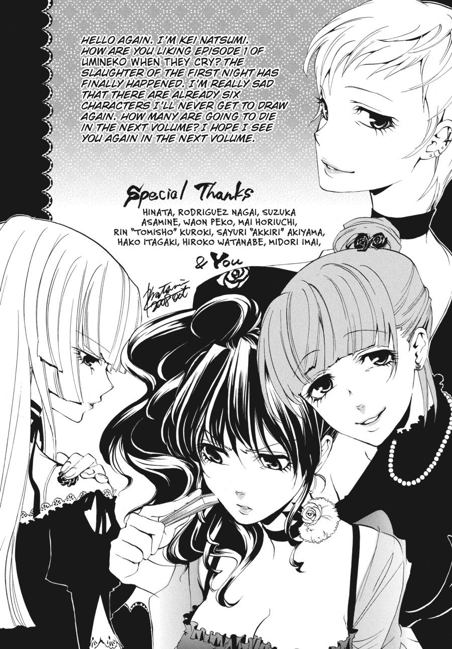 Read Umineko When They Cry Episode 1_ Legend of the Golden Witch EN Manga Online