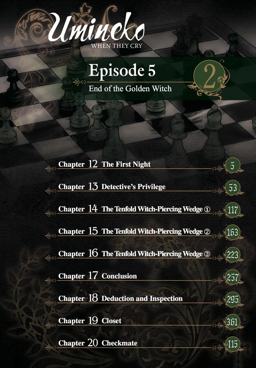 Read Umineko When They Cry Episode 5_ End of the Golden Witch EN Manga Online