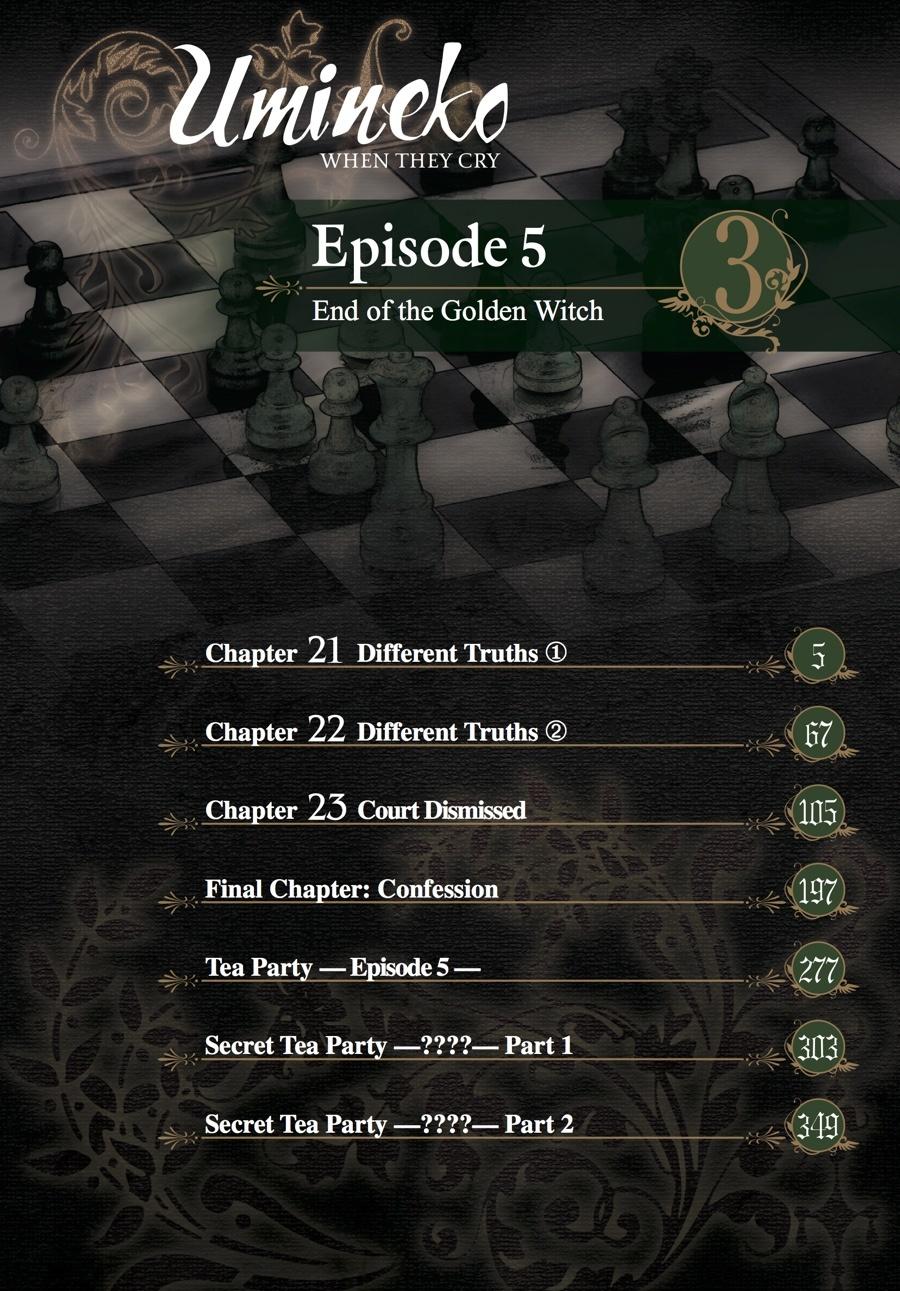 Read Umineko When They Cry Episode 5_ End of the Golden Witch EN Manga Online