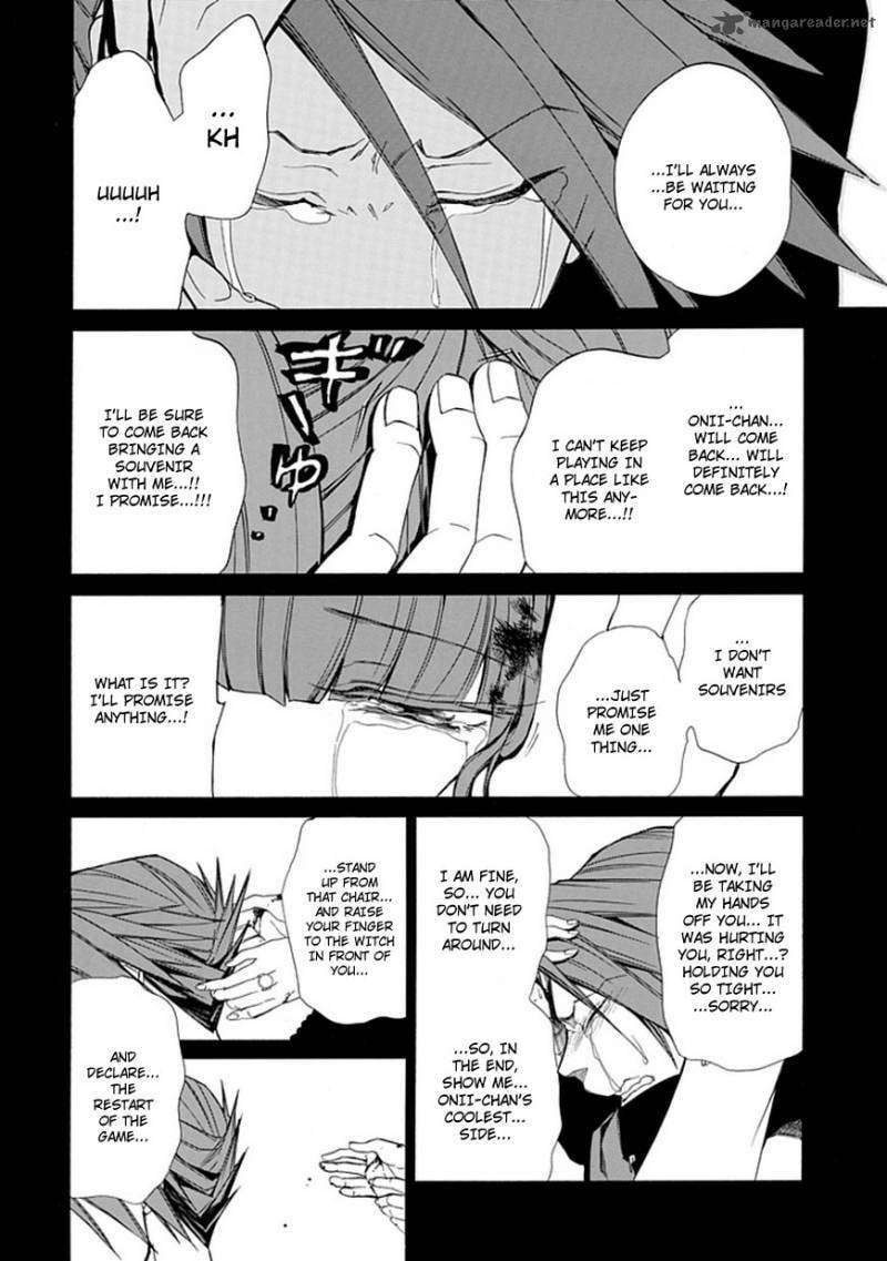 Read Umineko no Naku Koro ni Episode X_ Rokkenjima of Higurashi Crying EN Manga Online