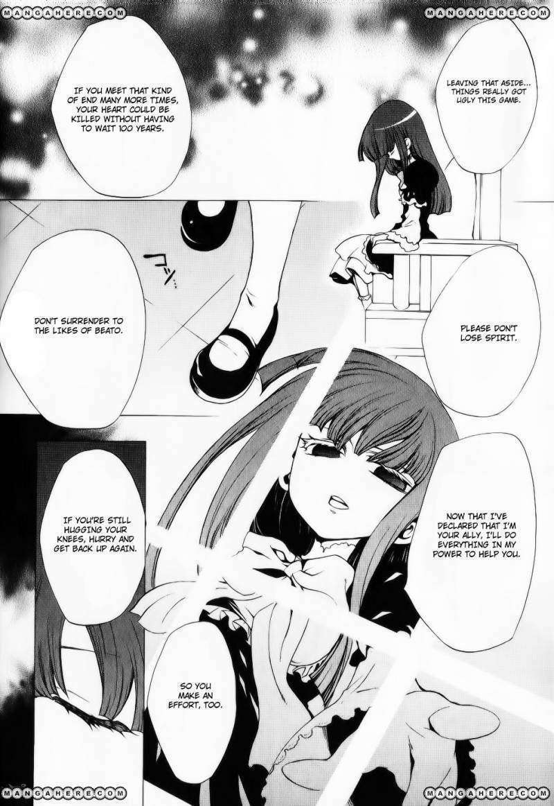Read Umineko no Naku Koro ni Episode X_ Rokkenjima of Higurashi Crying EN Manga Online