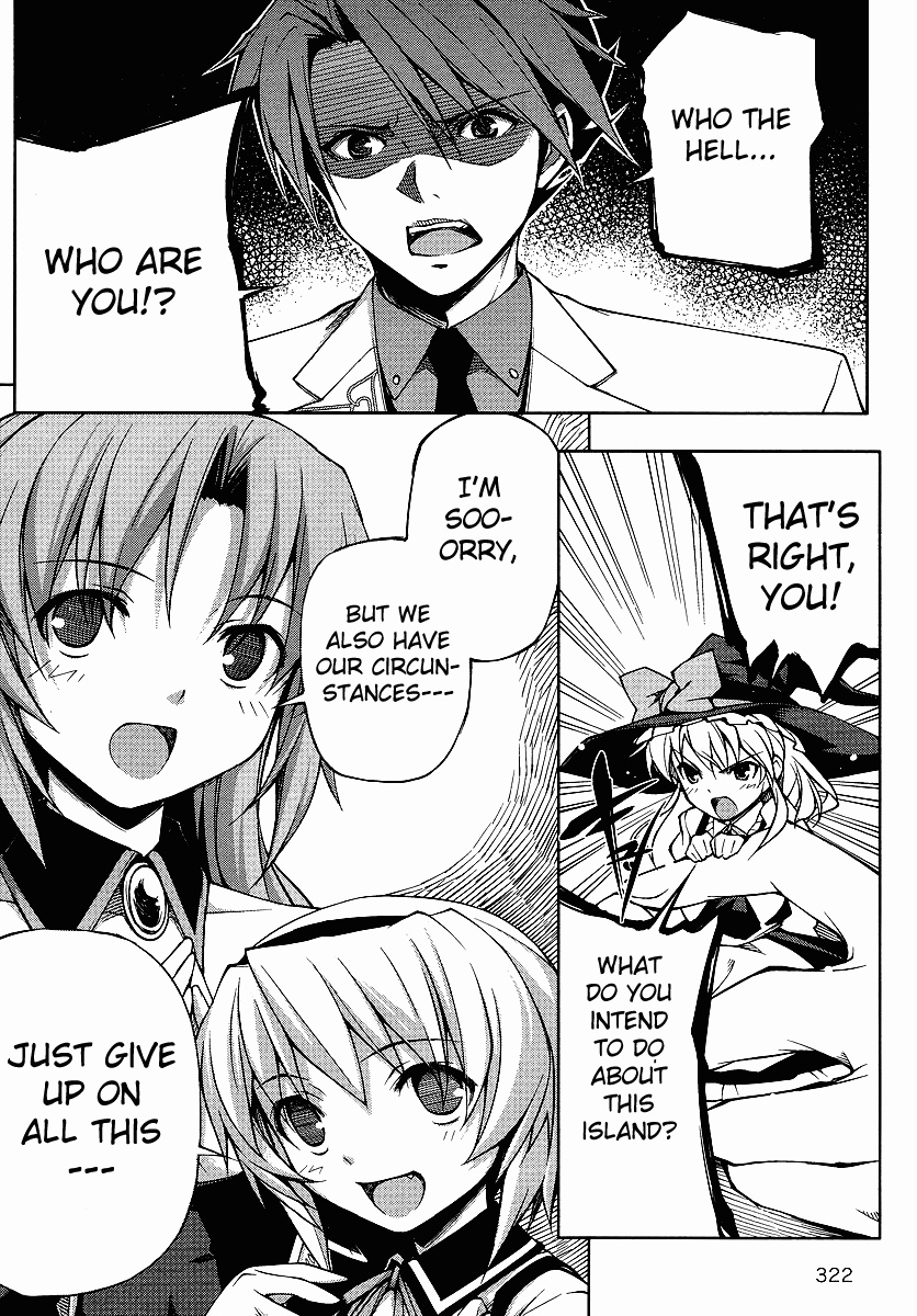 Read Umineko no Naku Koro ni Episode X_ Rokkenjima of Higurashi Crying EN Manga Online