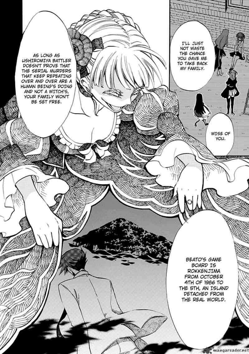 Read Umineko no Naku Koro ni Episode X_ Rokkenjima of Higurashi Crying EN Manga Online