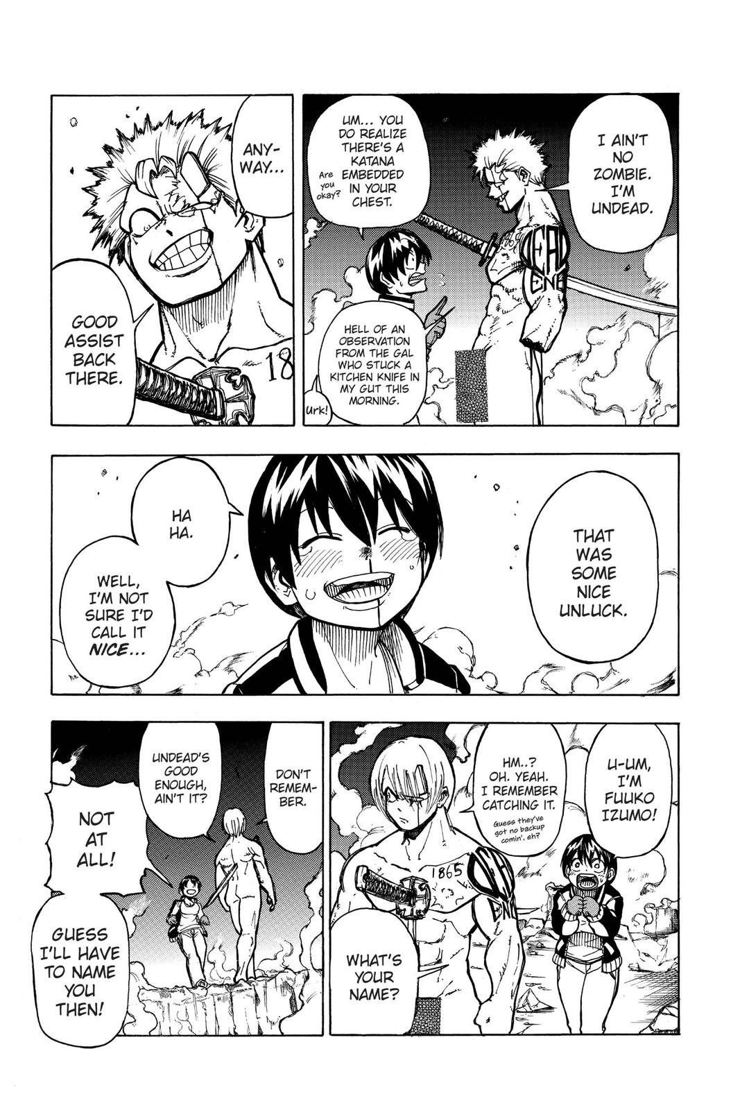 Read Undead Unluck EN Manga Online