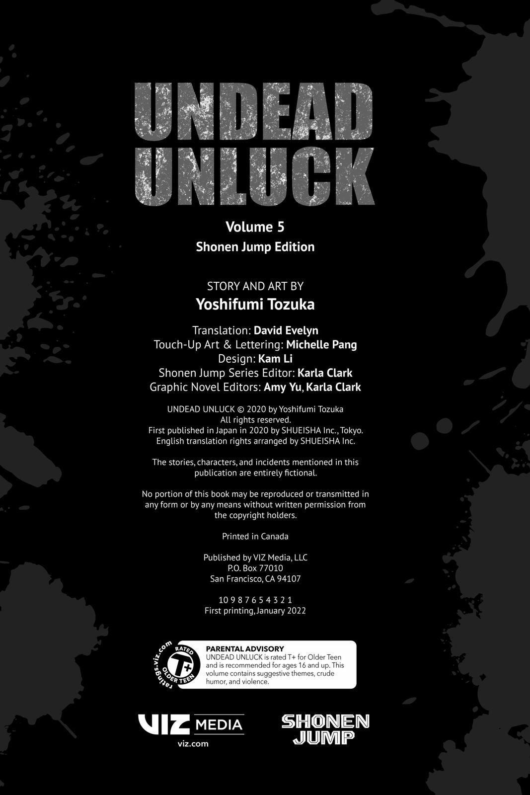 Read Undead Unluck EN Manga Online