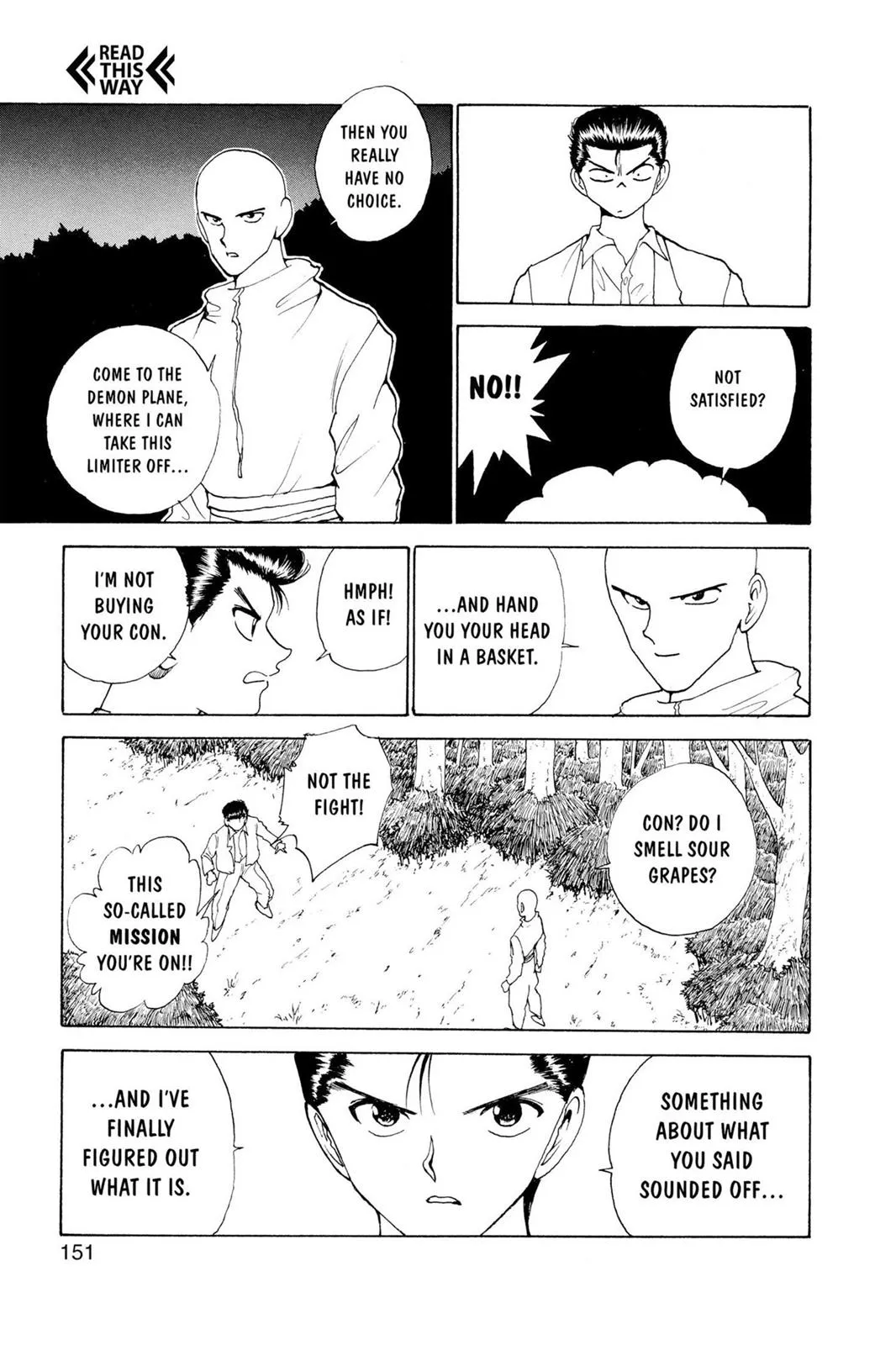 Read Yu Yu Hakusho EN Manga Online