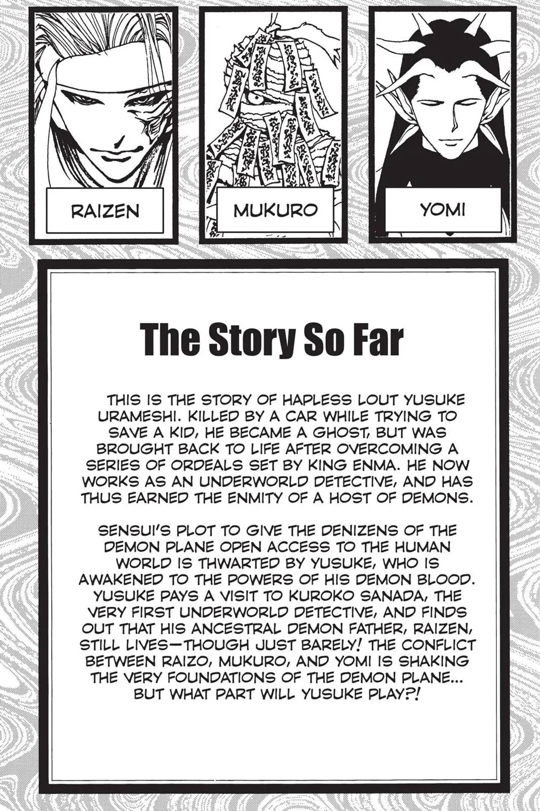 Read Yu Yu Hakusho EN Manga Online