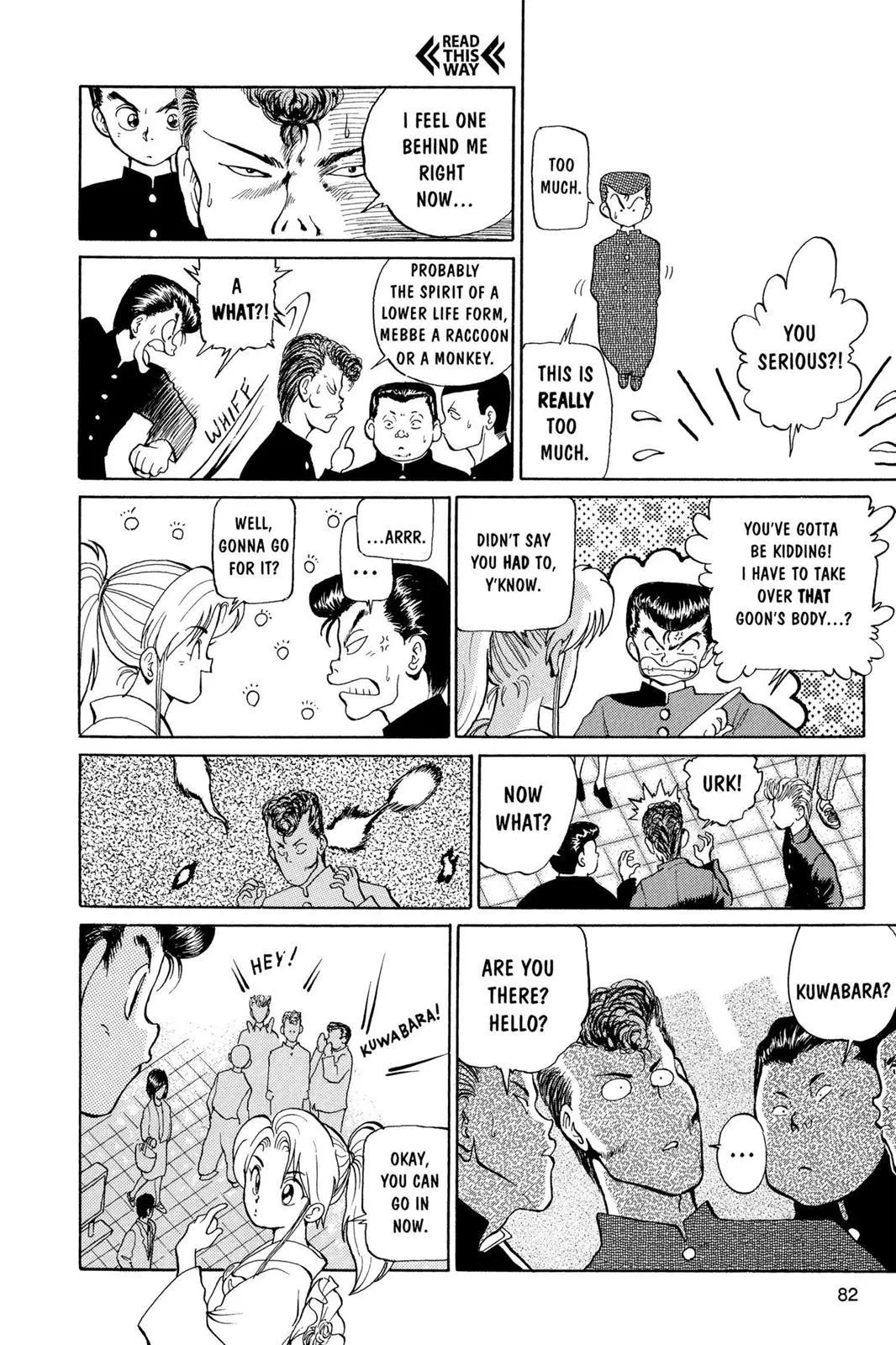Read Yu Yu Hakusho EN Manga Online