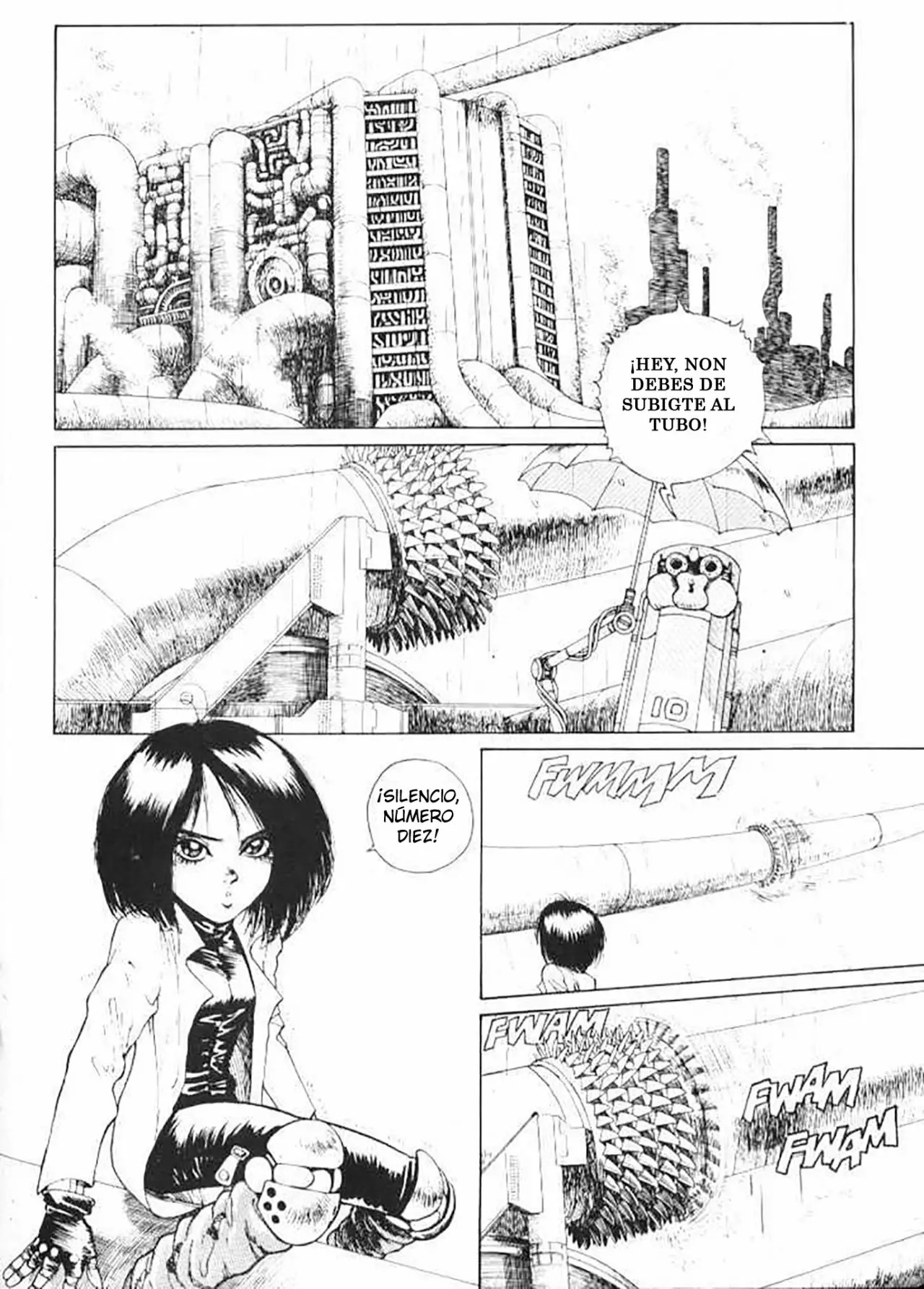 Read Battle Angel Alita es Manga Online