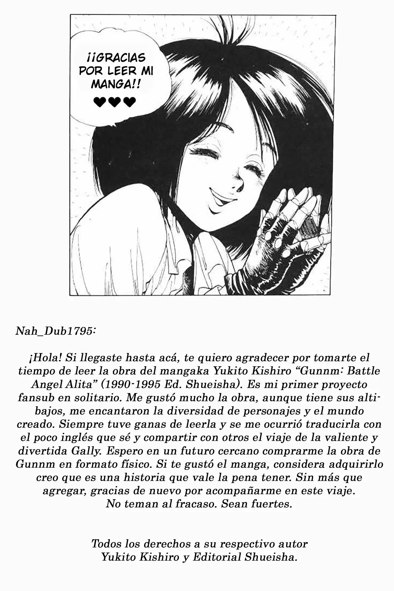 Read Battle Angel Alita es Manga Online