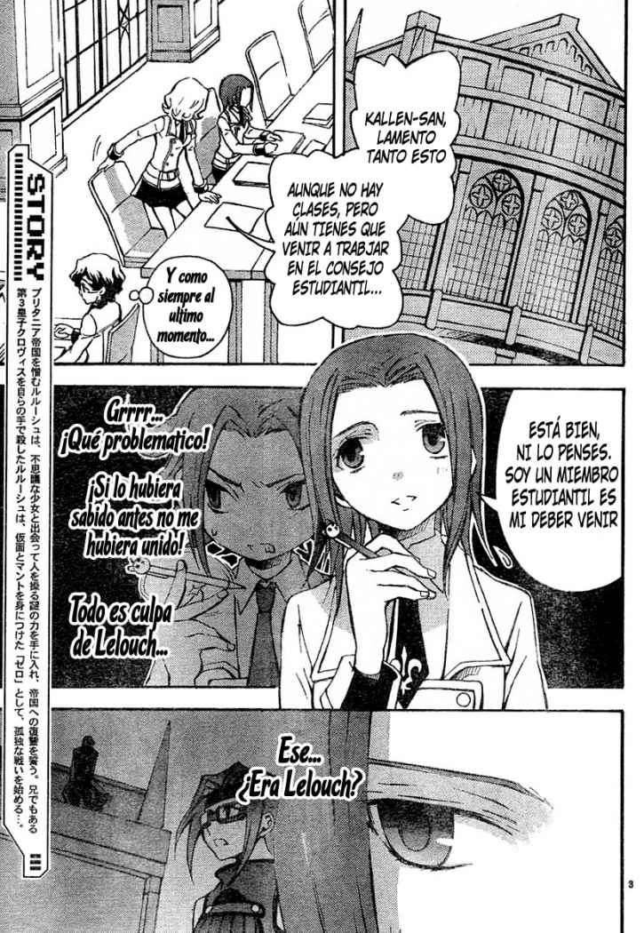 Read Code Geass Lelouch of the Rebellion es Manga Online