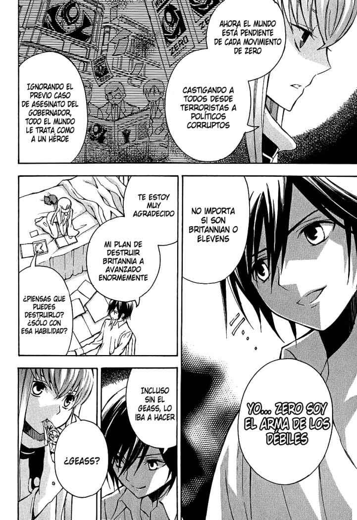 Read Code Geass Lelouch of the Rebellion es Manga Online