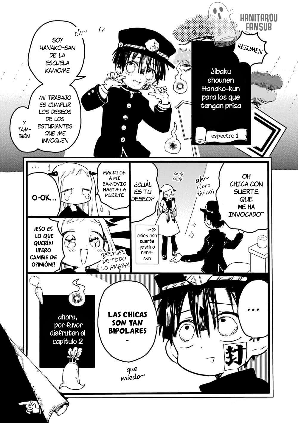 Read El Chico del Baño Hanako-kun ES Manga Online