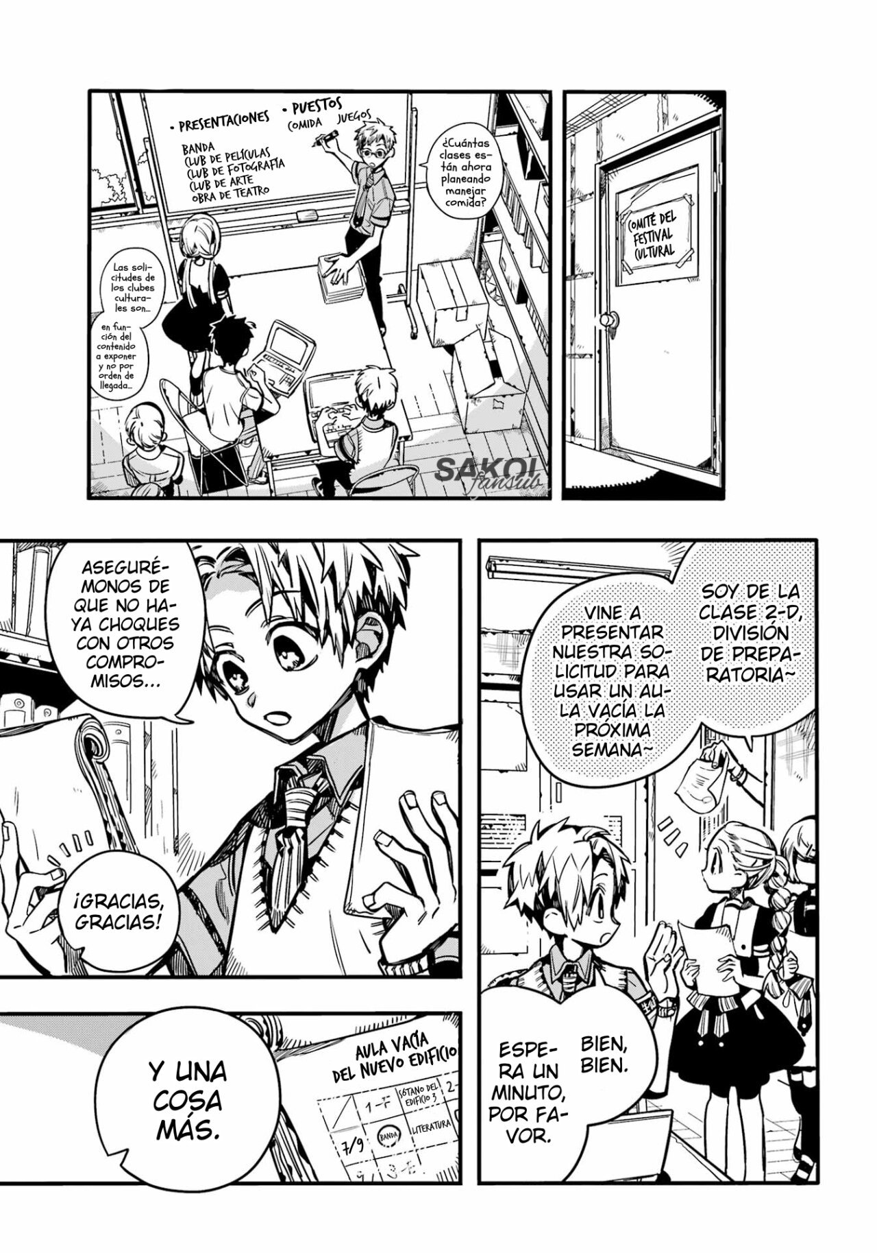 Read El Chico del Baño Hanako-kun ES Manga Online