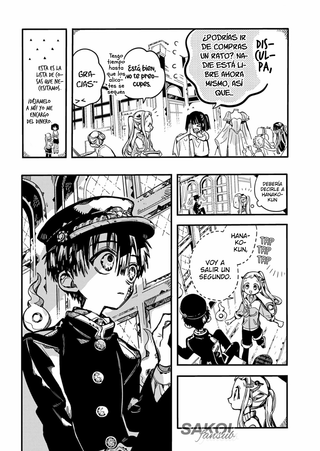Read El Chico del Baño Hanako-kun ES Manga Online