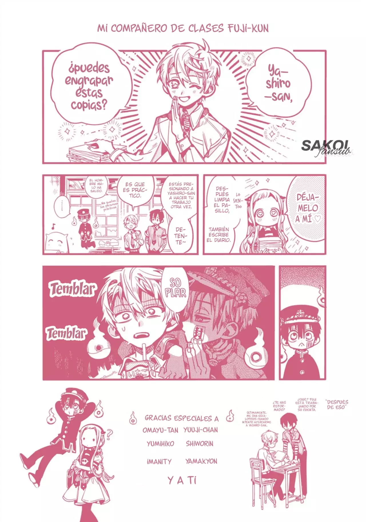 Read El Chico del Baño Hanako-kun ES Manga Online