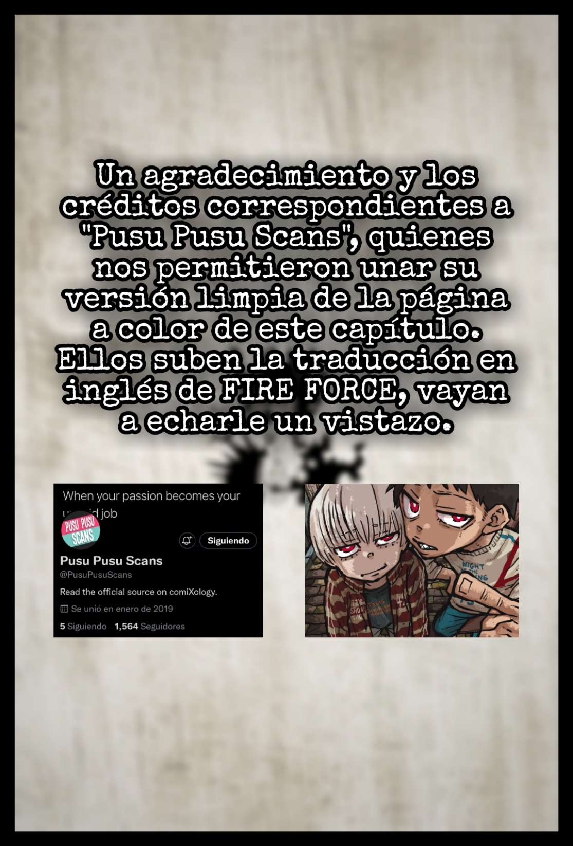 Read Fire Brigade Of Flames ES Manga Online