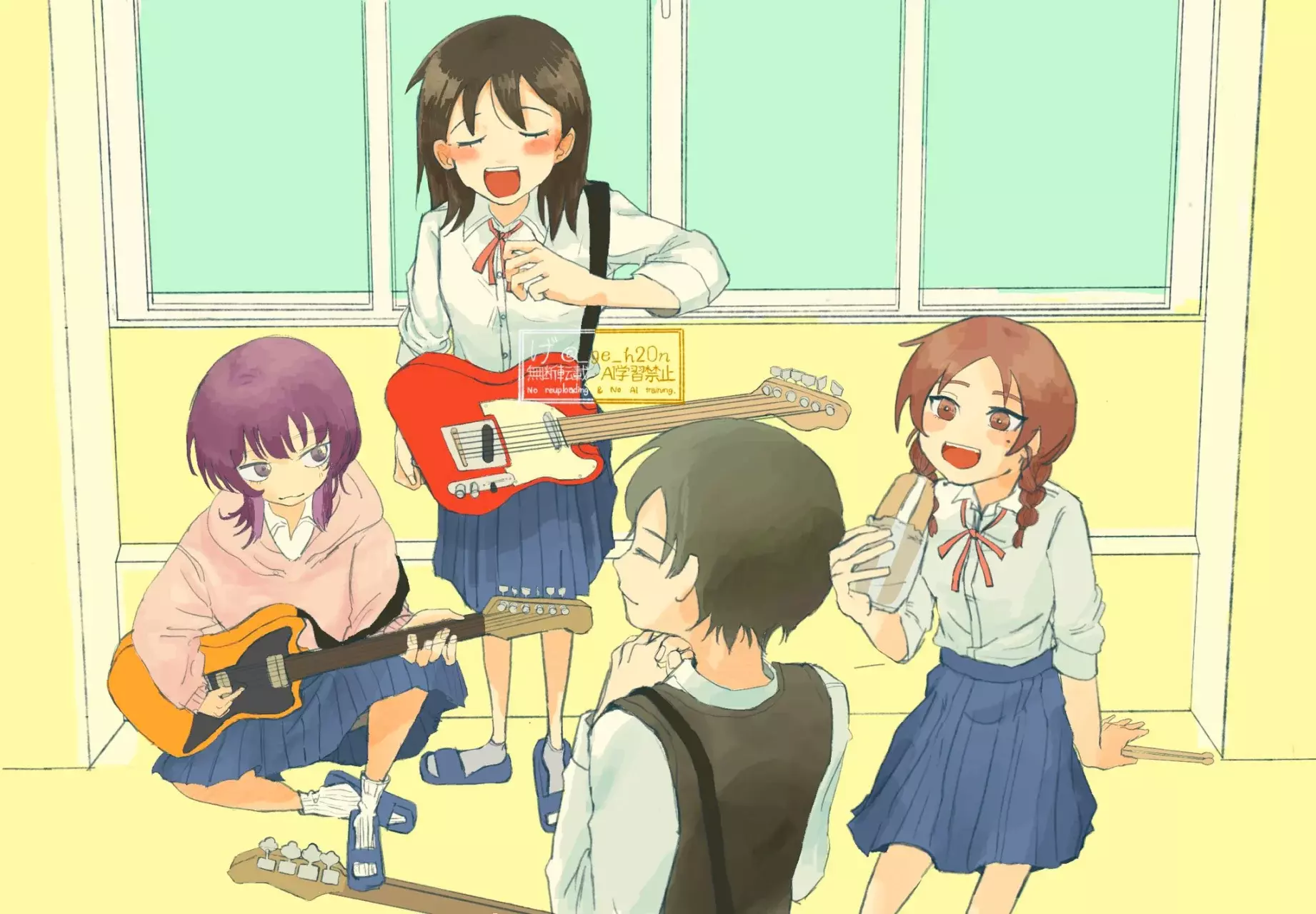Read Girl meets rock ES Manga Online