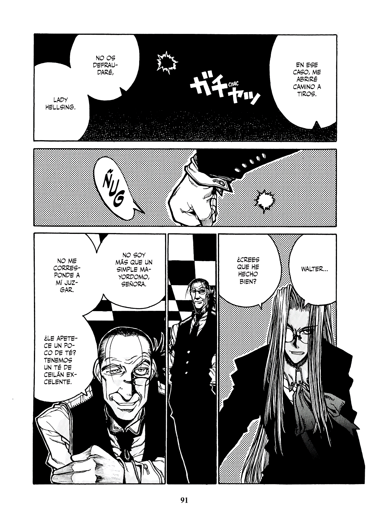 Read HELLSING ES Manga Online
