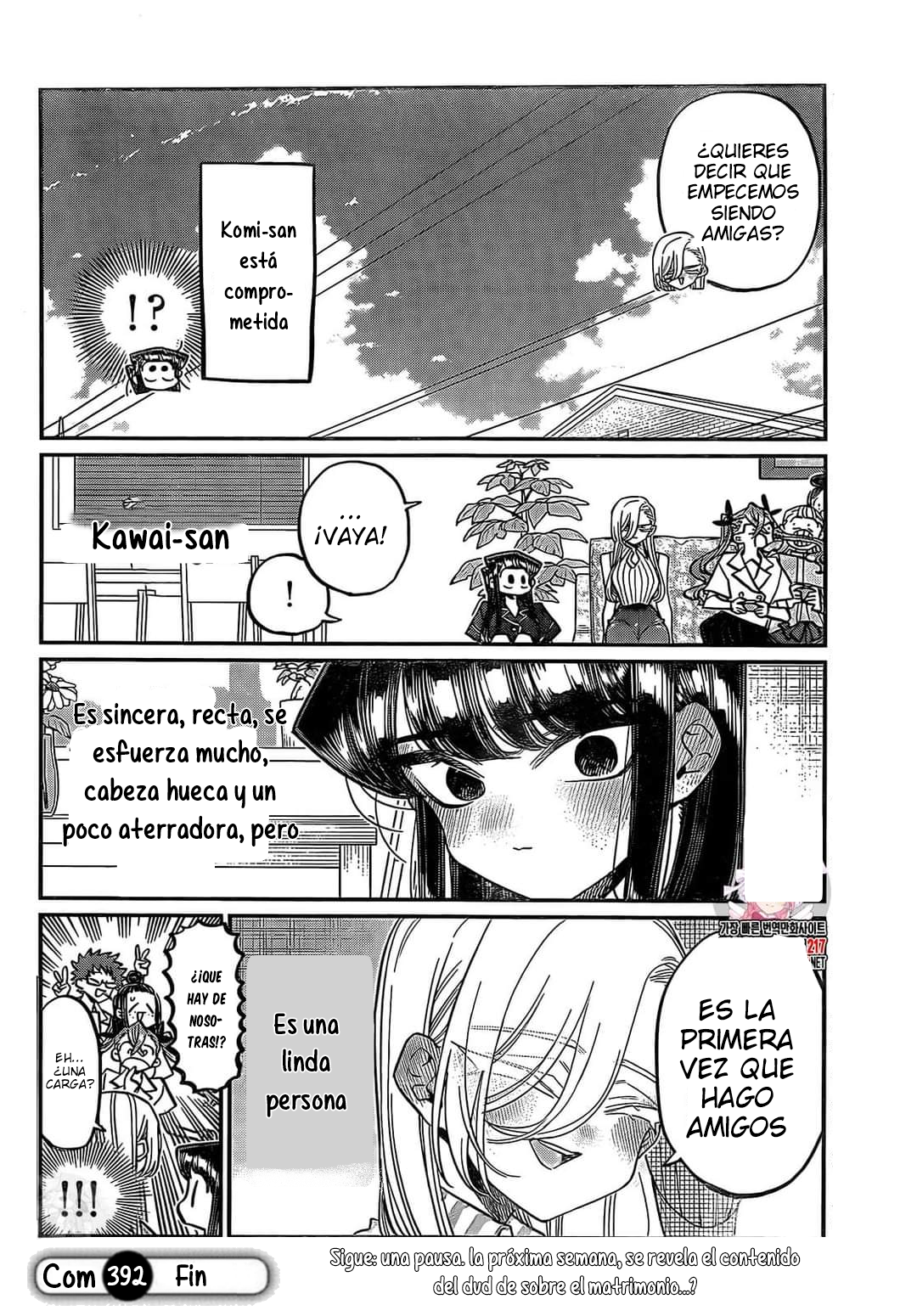 Read Komi-san wa Komyushou Desu ES Manga Online