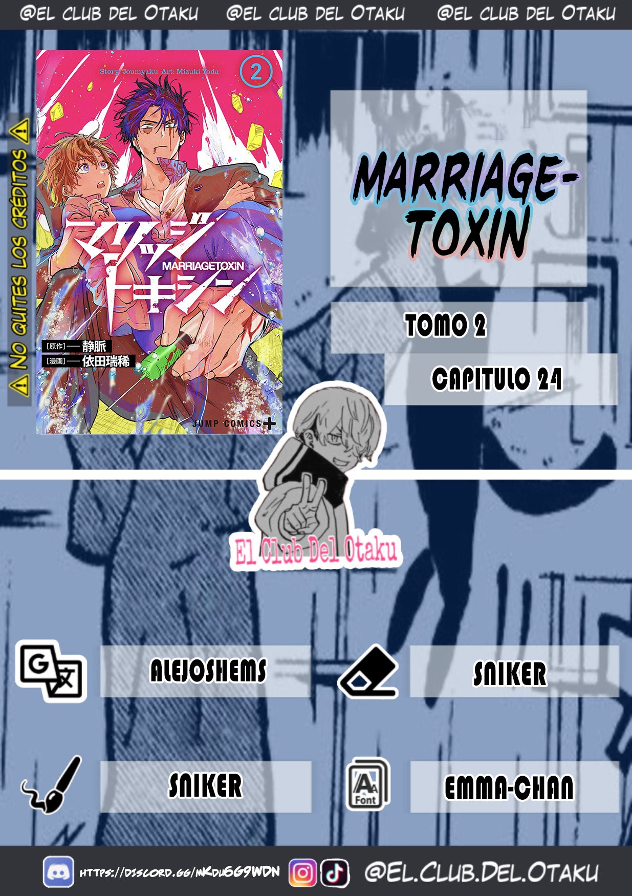 Read MARRIAGETOXIN ES Manga Online