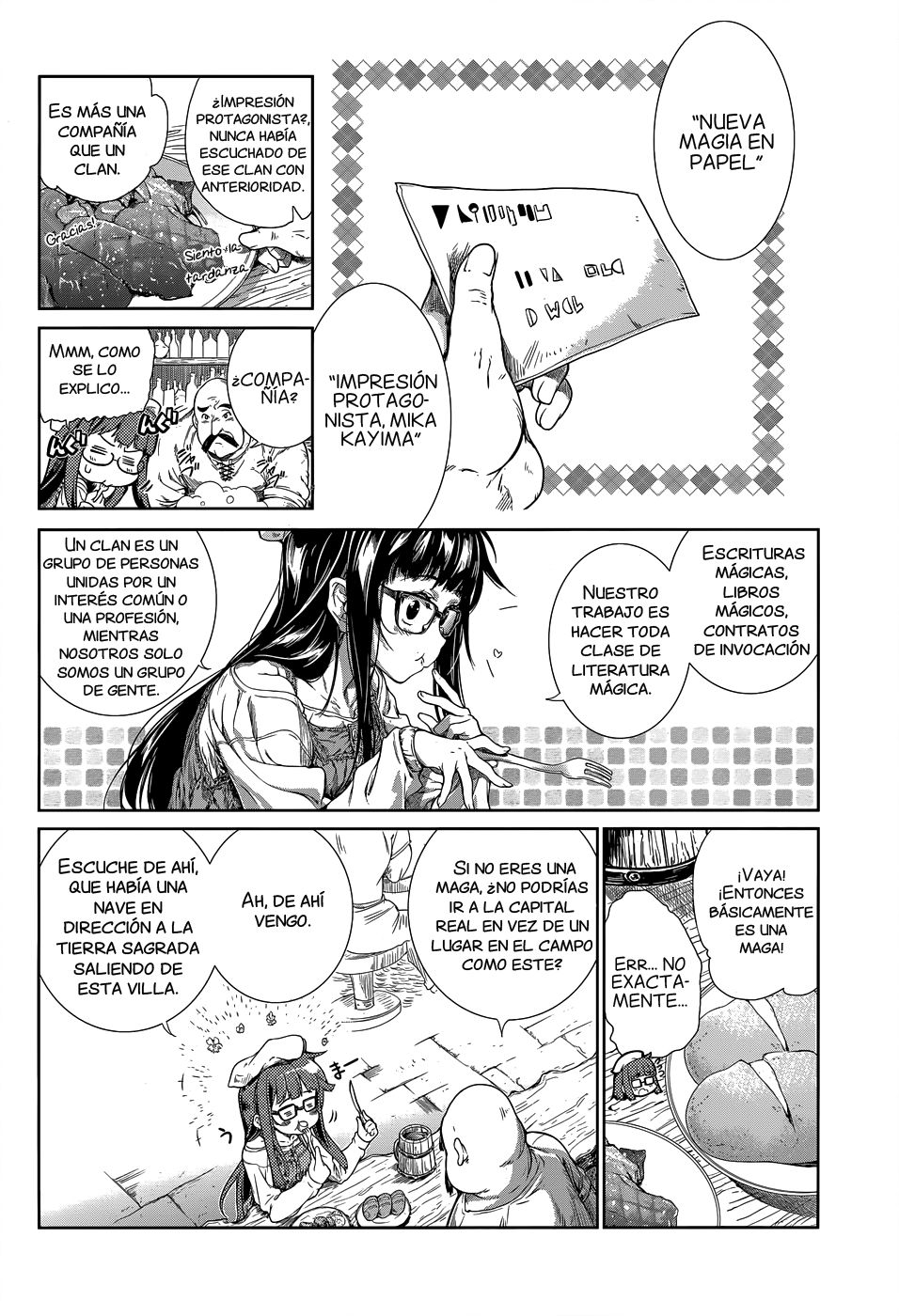 Read Mahoutsukai no Insatsujo ES Manga Online
