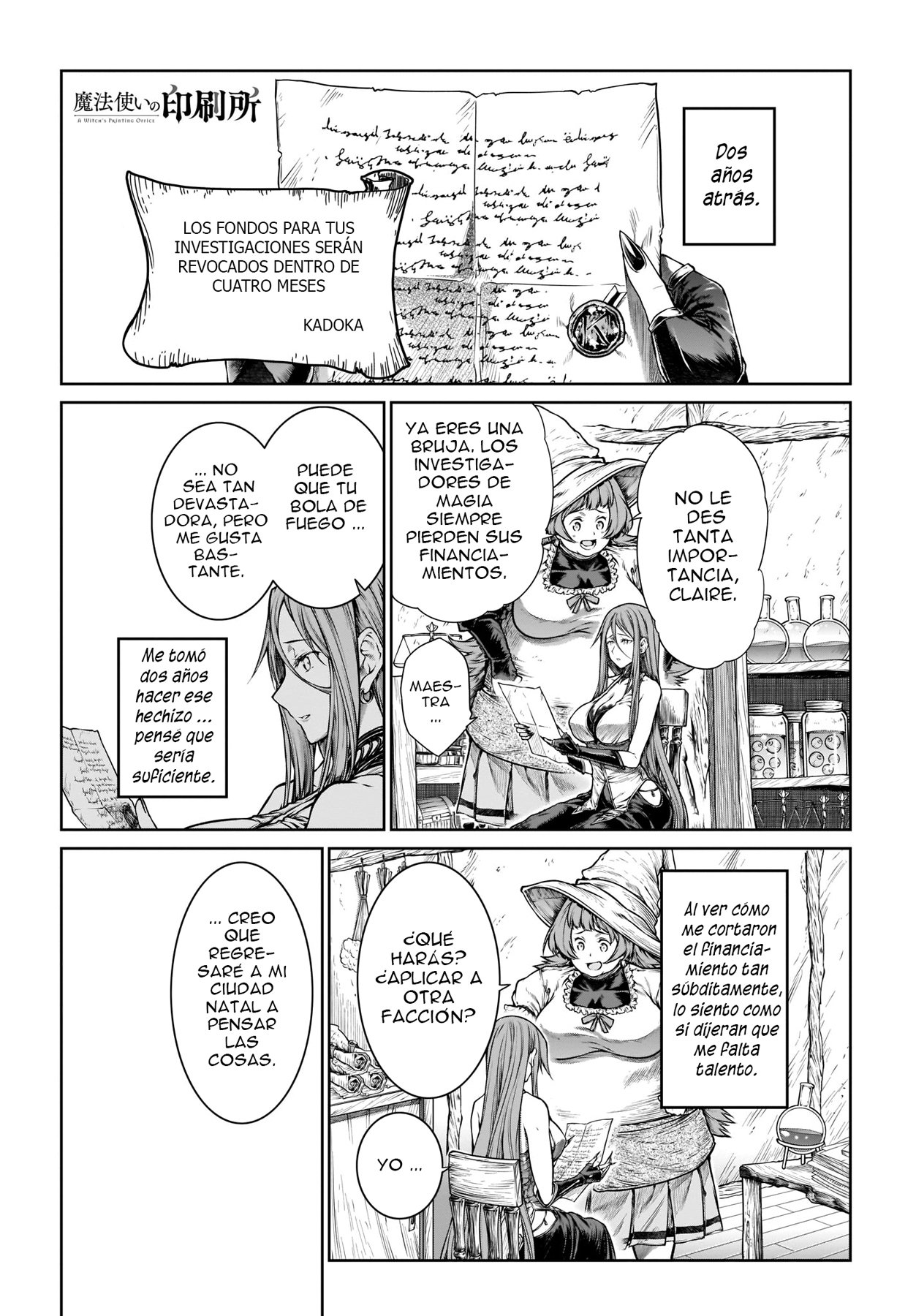 Read Mahoutsukai no Insatsujo ES Manga Online