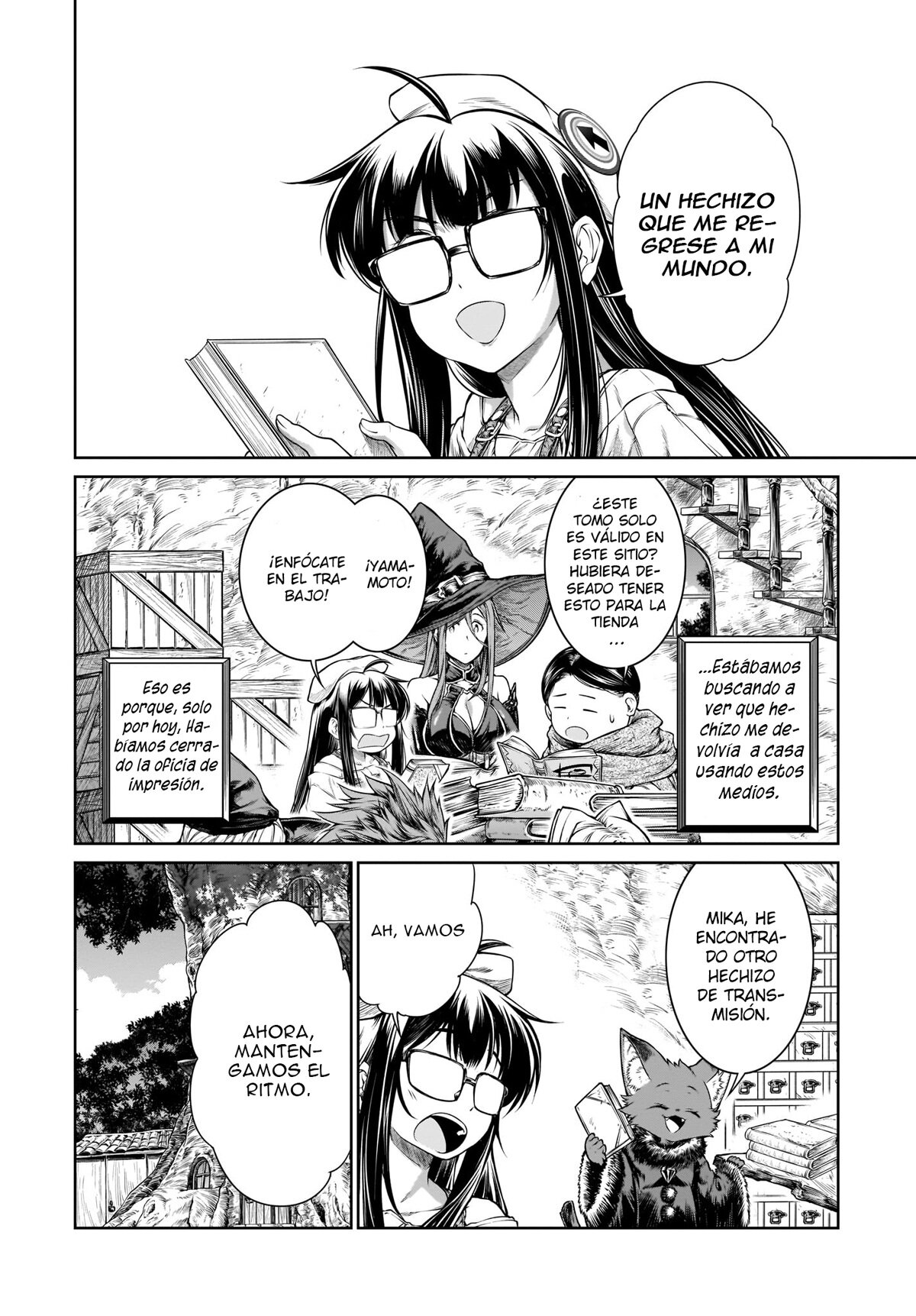 Read Mahoutsukai no Insatsujo ES Manga Online