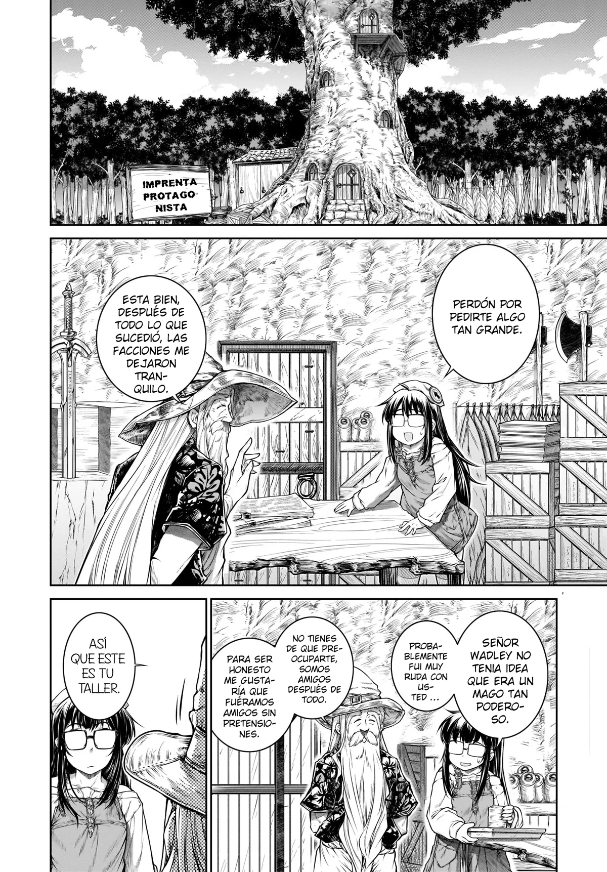 Read Mahoutsukai no Insatsujo ES Manga Online