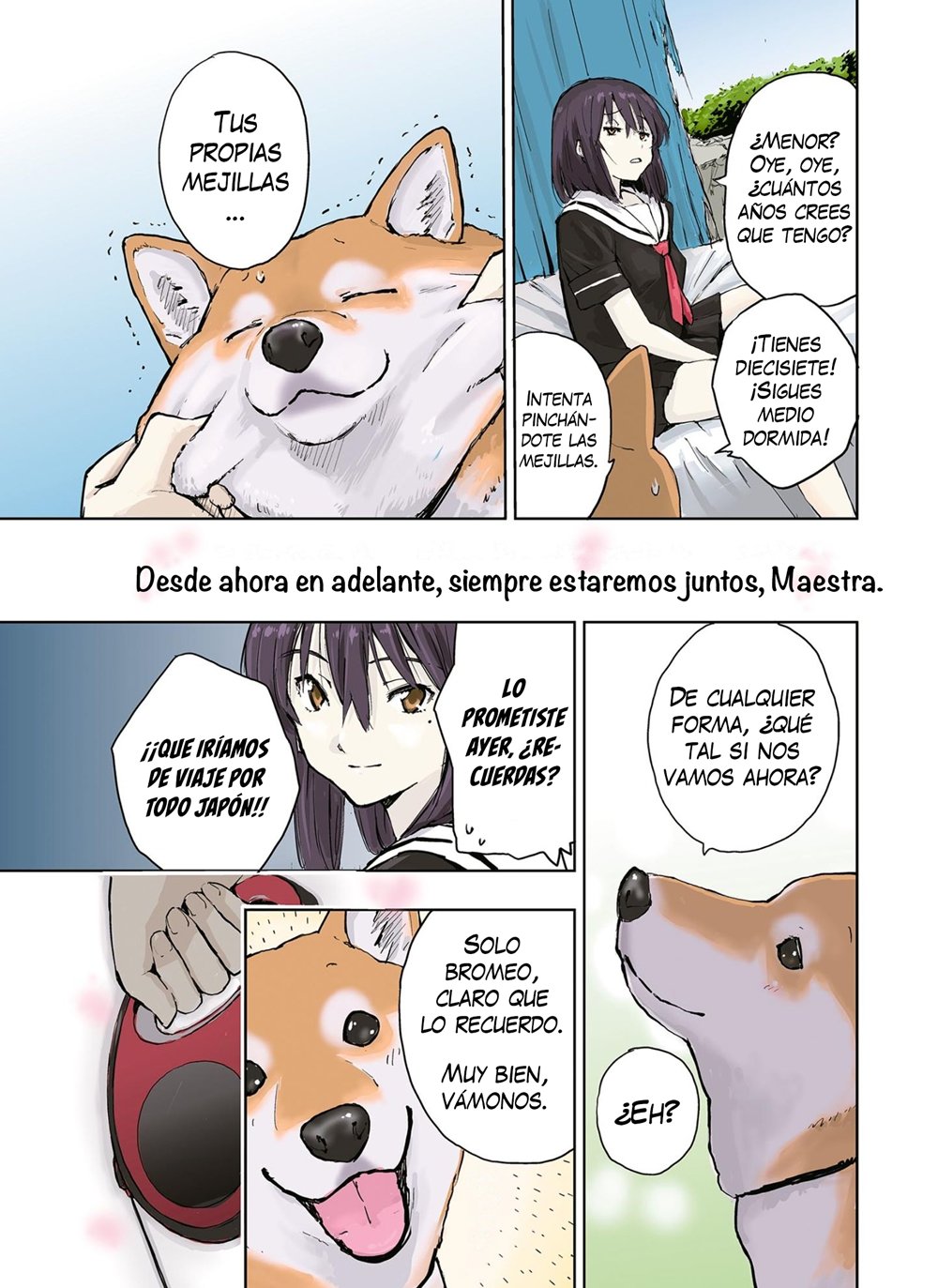 Read Sekai no Owari ni Shiba Inu to ES Manga Online