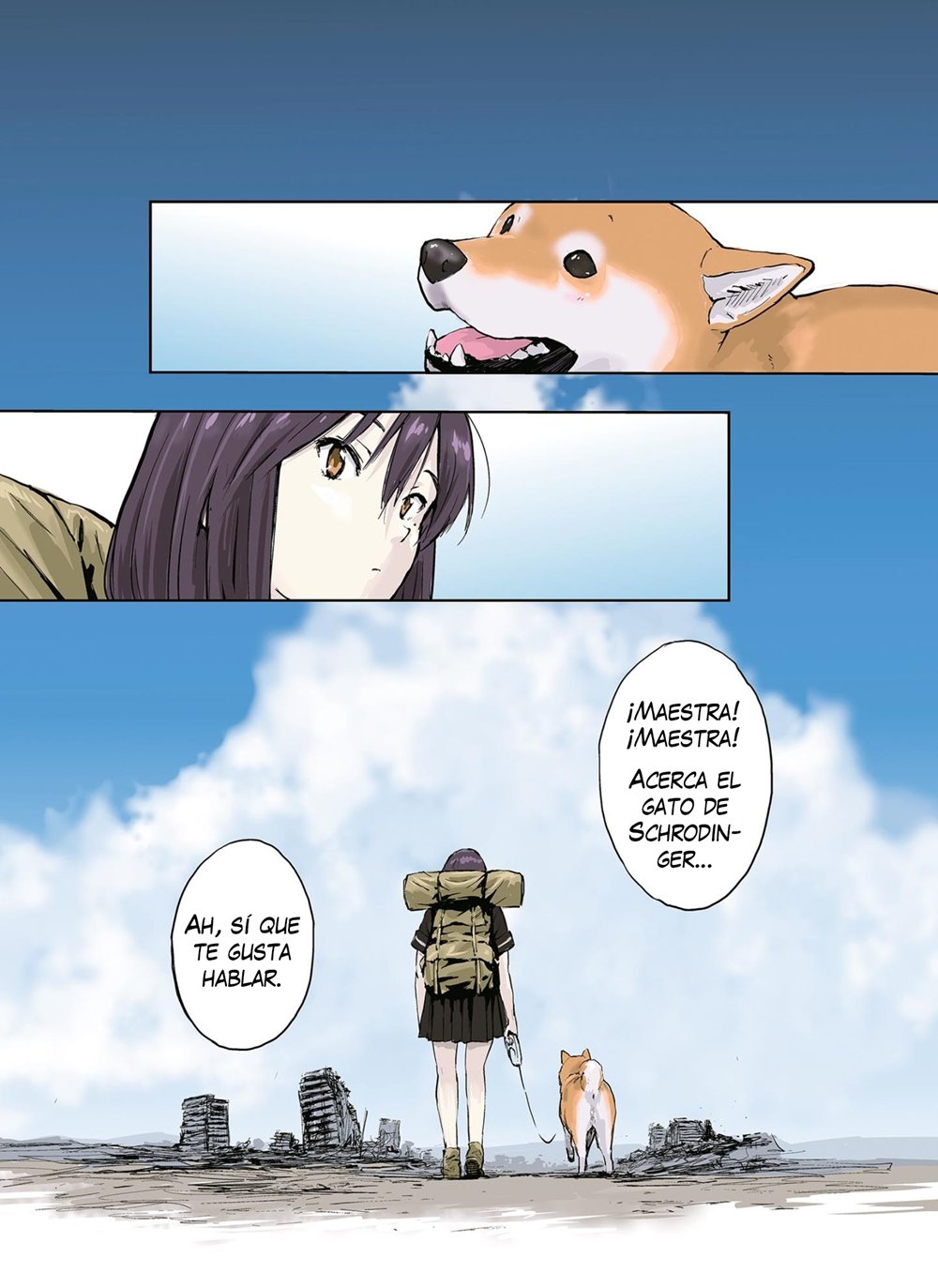 Read Sekai no Owari ni Shiba Inu to ES Manga Online