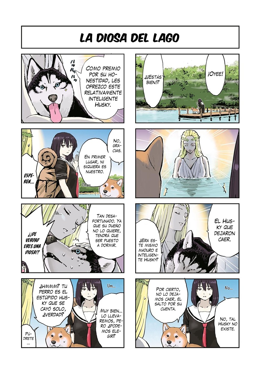 Read Sekai no Owari ni Shiba Inu to ES Manga Online