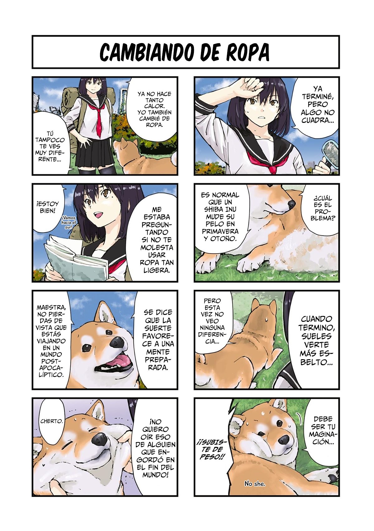 Read Sekai no Owari ni Shiba Inu to ES Manga Online