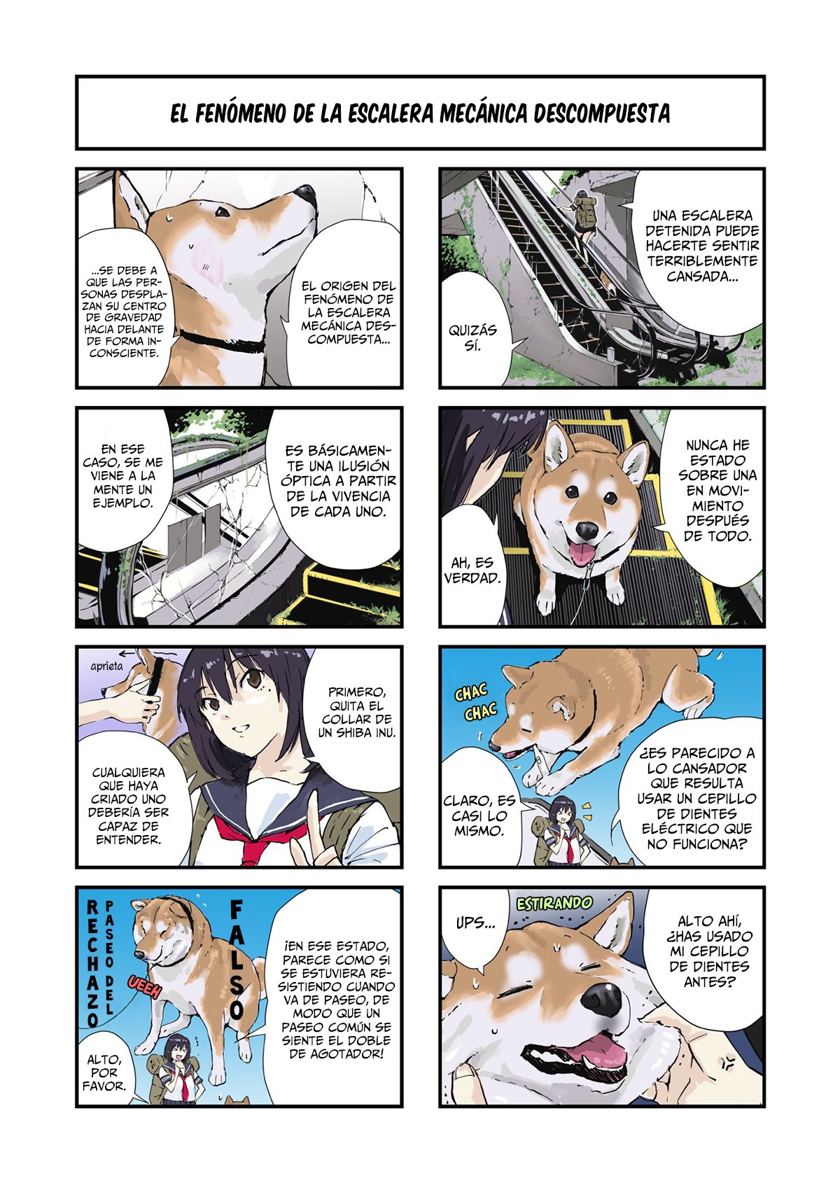 Read Sekai no Owari ni Shiba Inu to ES Manga Online